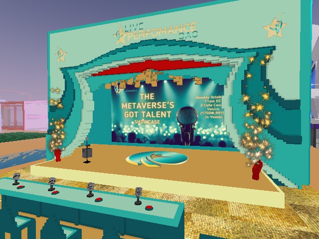 Tomorrow 3PM UTC, The Metaverse Got Talent Showcase!