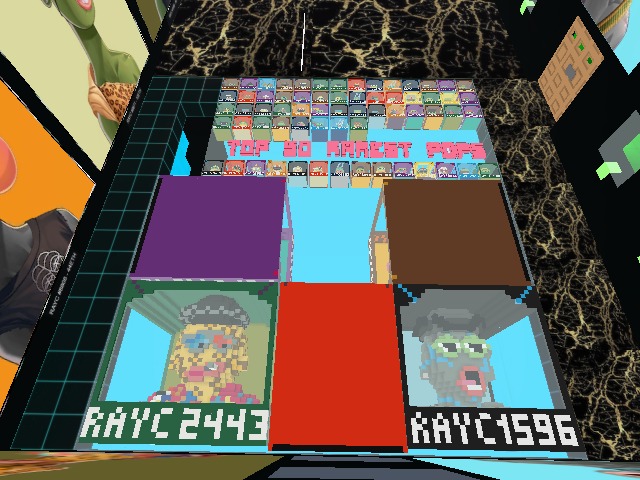 The Patzo POPs Gallery is Now Open to the public, this is a pre-opening for all to come check out the Voxelized POPs collection created by PATZO. Pick up your fav ones on Opensea by clicking the POP, then (view on OS)