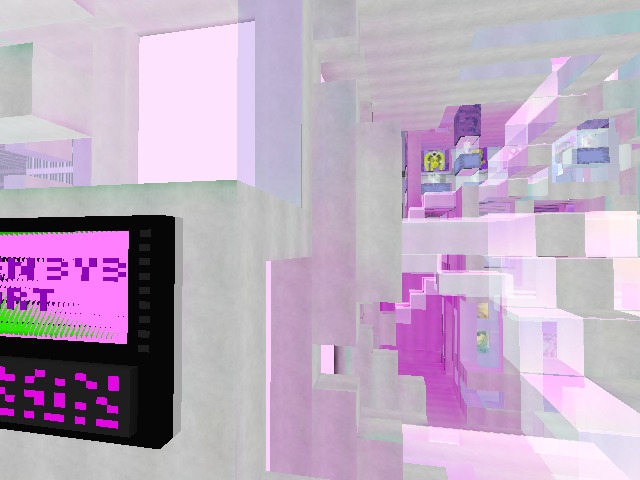 slowly adding art & details / tinkering away at this alien / sci-fi art gallery build.