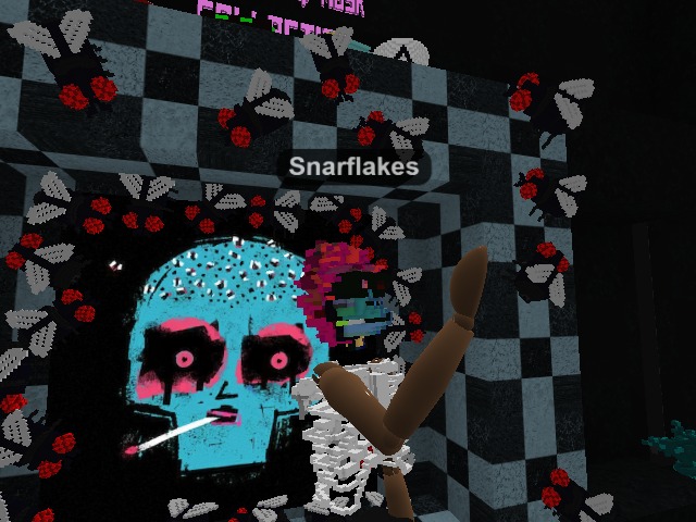 flies and art in the best shoe shop in the metaverse