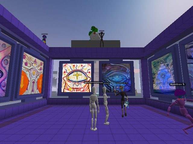 Opening of THE BEHOLDERS, livestream painting + free BEHOLDER wearables