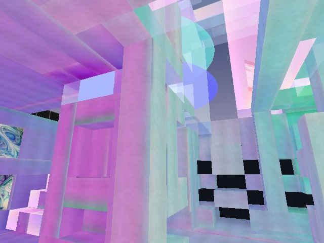 Voxels as abstract art