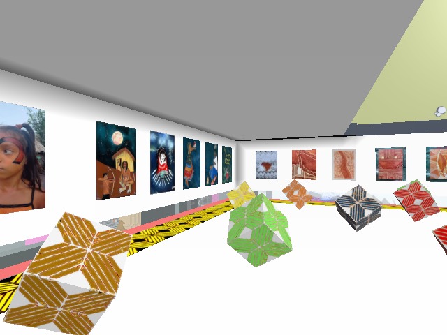 Great women indigenous Brazilian artists exhibition. Come to the party!!! FEMINU DAO