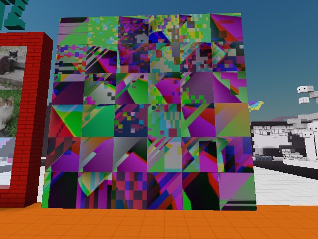 Berk's GL!C-P!XxX, a collection of pixelated image made with glitching techniques.
Visit the storefront: https://opensea.io/collection/glic-pixxx