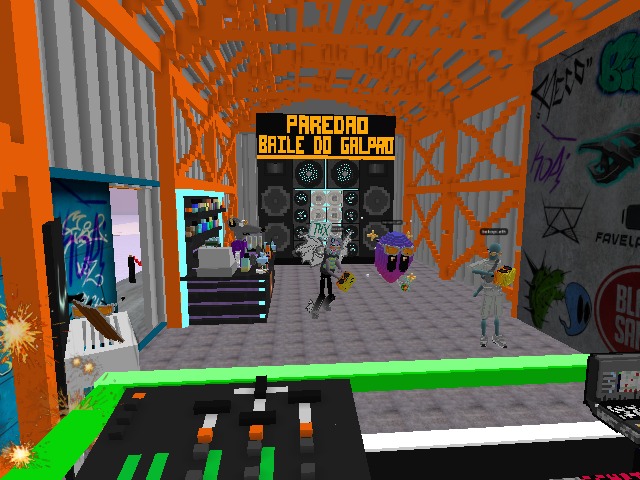 In 2h the first Favela Party on the metaverse will begin!