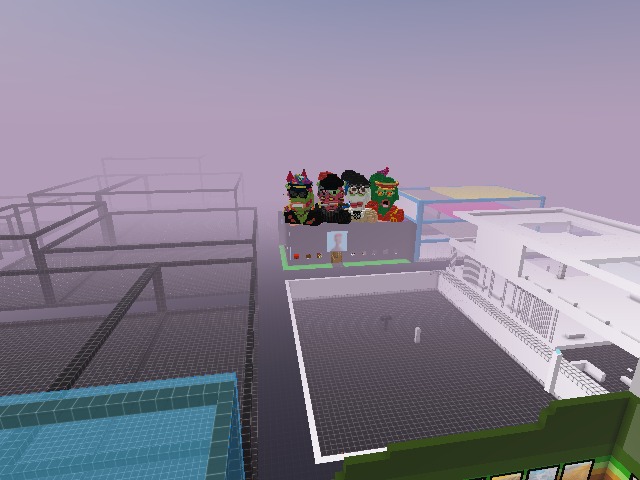 Thanks to Larger than life RAYC Heads, the Rare Apepe Hangout can be seen from miles away!
Stop by today and check it out.