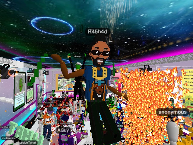 the dance floor is heating up