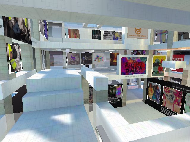 Visit #MoCAmuseum in @cryptovoxels #cryptoart #DigitalArtist #NFT #Ethereum #Metaverse #VirtualReality #MuseumFromHome