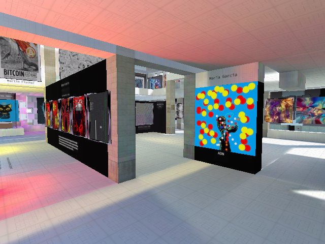 Visit #MoCAmuseum in @cryptovoxels