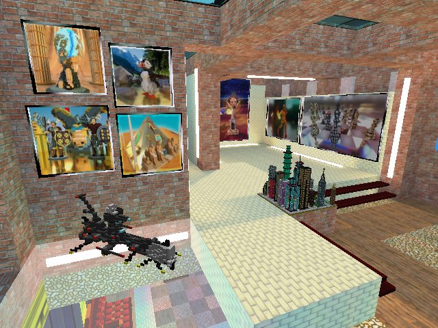 New lighting in the gallery :D