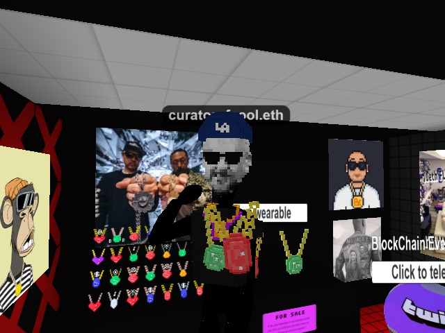 Come try on a Ben Baller BlockChain