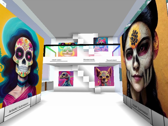 ARTorDAI Battle Artist2 Gallery: Wondermundo The battle is today at 6pm EST Stop by and collect your POAP if you want to vote for Artist2!