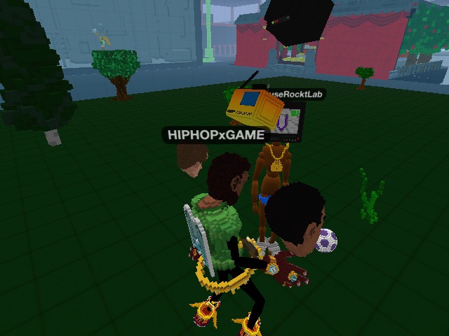 Getting the HIPHOP.GAME parcel ready for Saturday's live band and festival