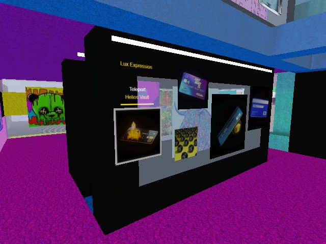 Teleport to LUX Vault from the LUX Expression wall :)