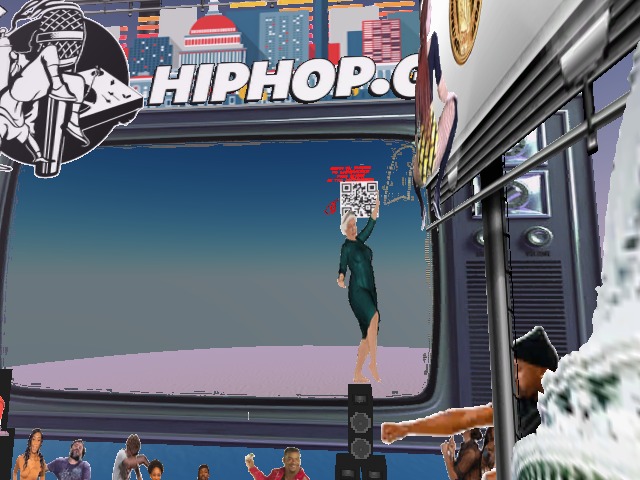 GOGO in the Metaverse! UCB Live in the @HIPHOPXGAME parcel!!