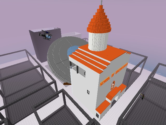 Slowly growing Obscurity Island!
UFO's crashing...