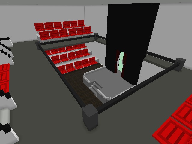 Theater with audio inputs.