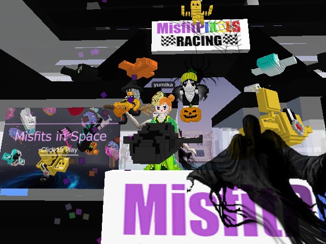 Halloween racetrack