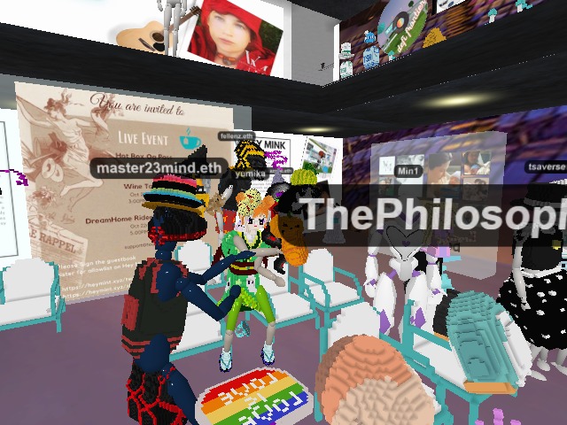 come party with us! : )