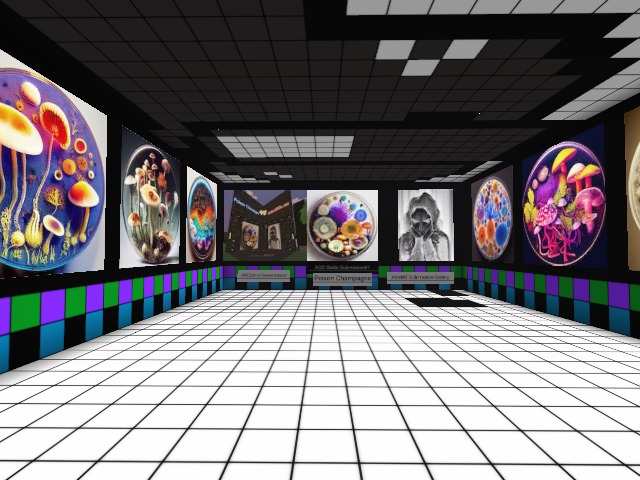 ARTorDAI Battle Gallery#1: Collect your POAP starting 5pm Sign the guestbook to vote for Poison Champagne!