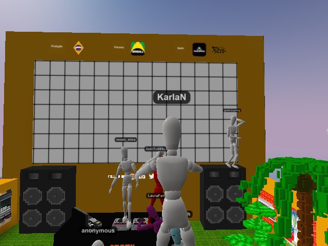 Festa da comunidade Brasil com S no metaverso!
