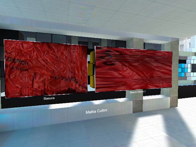 Basura and Basura Volume 2 at #MoCAmuseum in @cryptovoxels