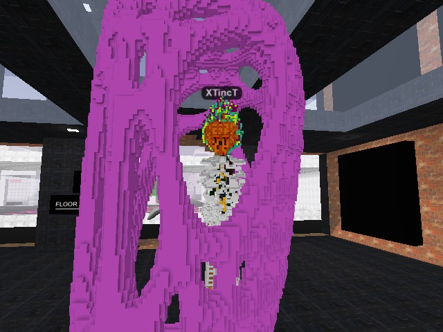 even caged the GH00LKIIN maintains its gaze on its prey