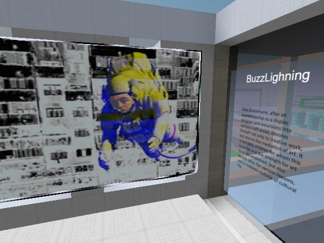 In outer space at #MOCAmuseum #cryptoart