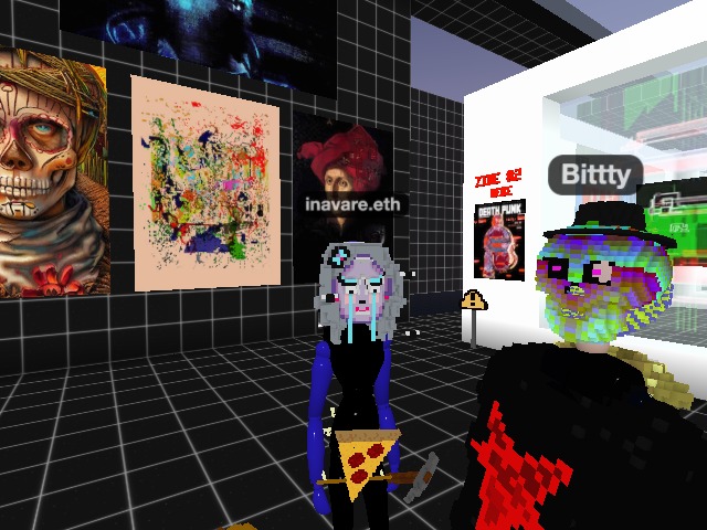 INA VARE and BITTTY in brand new COMMUNITY SALON in DEATH PUNK HQ