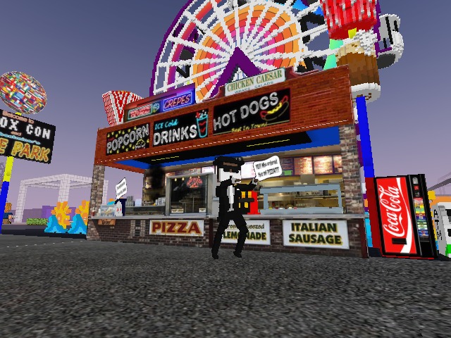 Testing out another Misfit Avatar and ordering pizza! Want some?