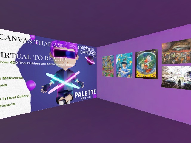 From Virtual to Reality
See 40 painting in Real LIfe Gallery at Palette Artspace, Thong Lo, Bangkok, Thailand
Open Reception: 12 November 2022