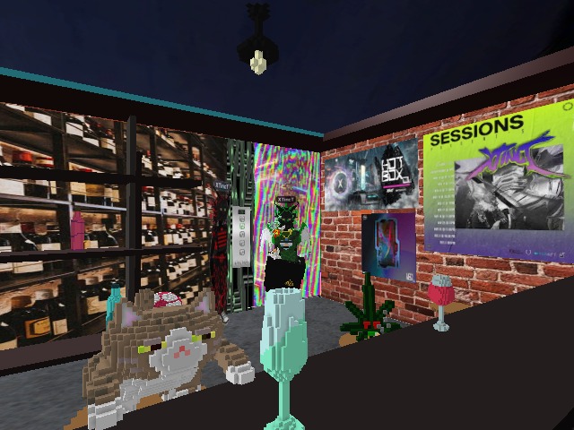 at the speakeasy