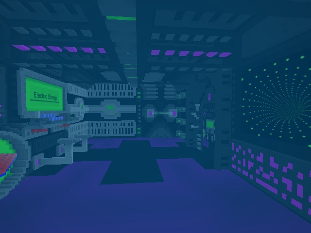 mirrorbase 2: This secret lair is a mirror of mirrorbase1 in the robot's dream. Explore the dream at https://voxels.com/s/sheep