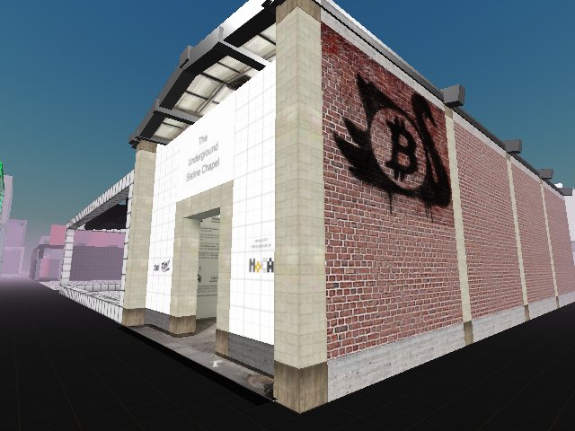 A #Bitcoin Maximalist already came and tagged the #BlackSwan on our brand new Buiding!!!