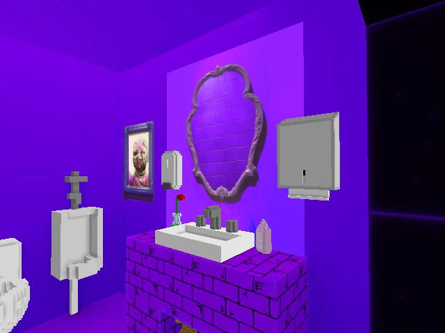 Purple toilet purple toilet, I want to see you in the purple toilet