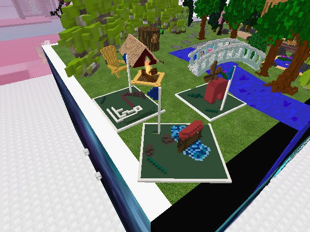 Cyber Monday Sale - Add some putt putt holes to your space