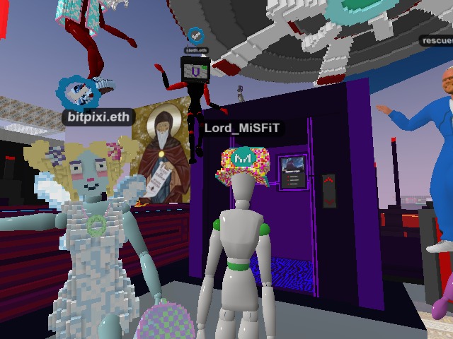 A womp from The Voxel Hotel