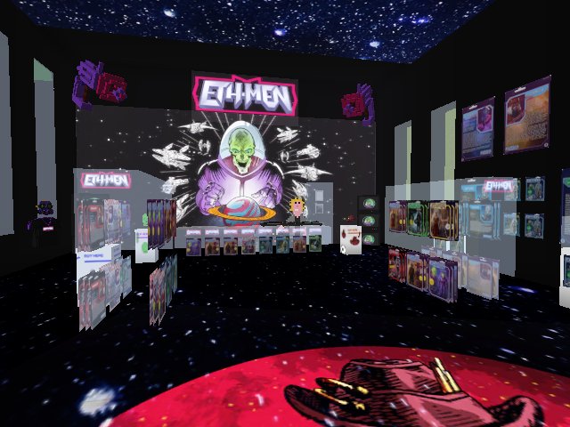 Comic book store!
