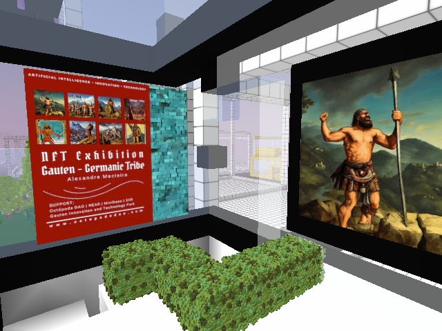 Exhibition Gauten - Germanic Tribe | #OctopodeDAO #GautenParque #ArtificialIntelligence #IA #NEARprotocol #NFT #NearNFT #ART #DigitalArt #ArtWork