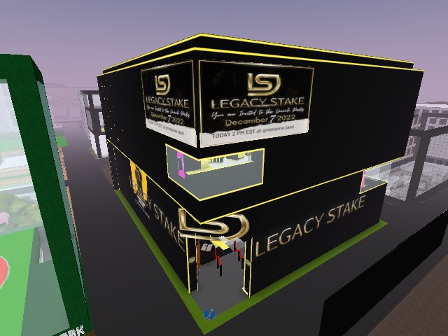 #LegacyStake Launch Happening Now at #GMetaOne Arena