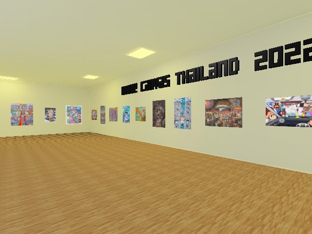 Hybrid Exhibition at Cryptovoxels and Real Gallery.
13 - 25 December 2022
at Bangkok Art Cultural Center