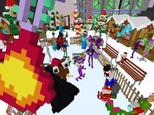 Here the party now!