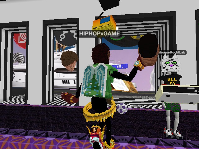 Chilling with Rowhouse in the metaverse