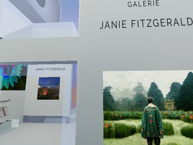 I visited Galerie Janie Fitzgerald in @Voxels tonight!