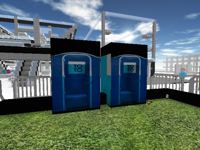 porta potties