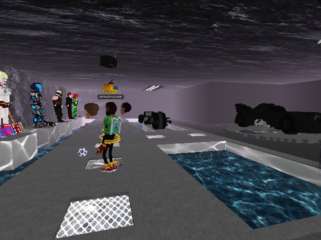 in the bat cave with @hiphopxgame