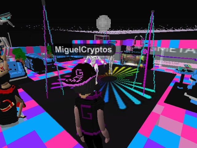 #GMetaOne Party, #FREENFT to anyone that joins us in the #Metaverse 

https://www.voxels.com/play?coords=SW@1436W,1079S,8.5U