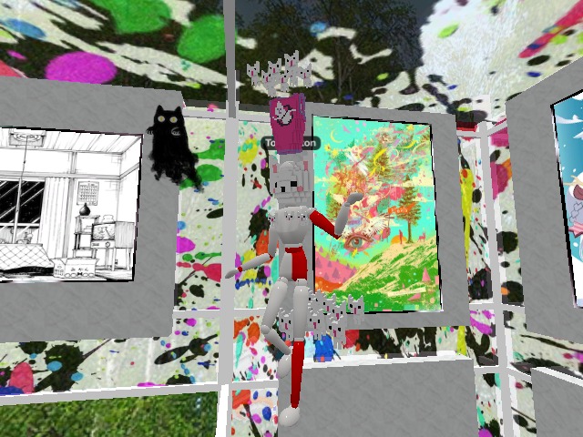 Beautiful art @showdeerart, beautiful space @sohmei_m_t