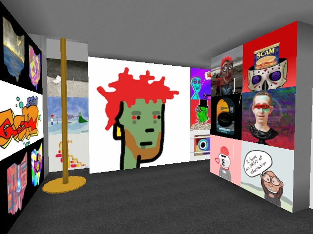 Getting my LEP Empire Punk City fitted with some of the 1/1 art I've collected
