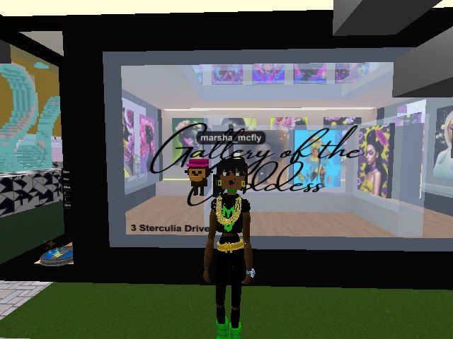 The first NFT gallery created in celebration of the Melanated Goddess.